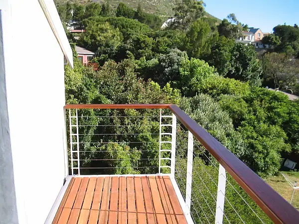 Balcony balustrade and deck, Hout Bay by Sterianos